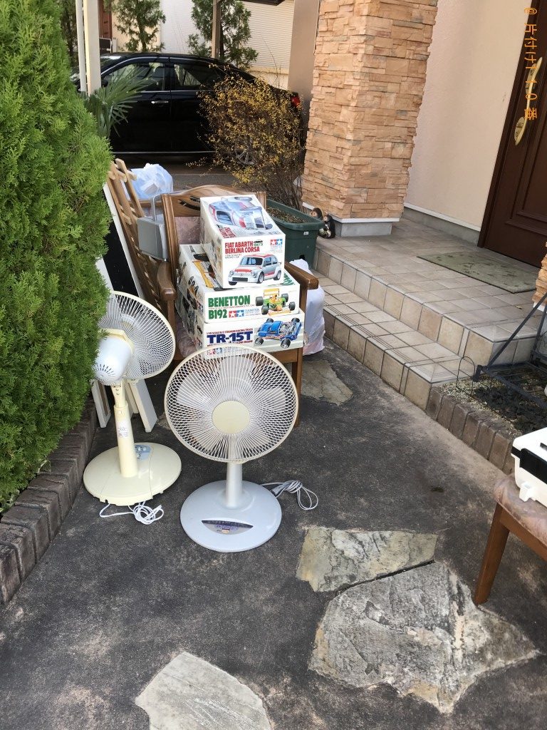 【富田林市】扇風機、椅子、テーブル等の回収・処分ご依頼