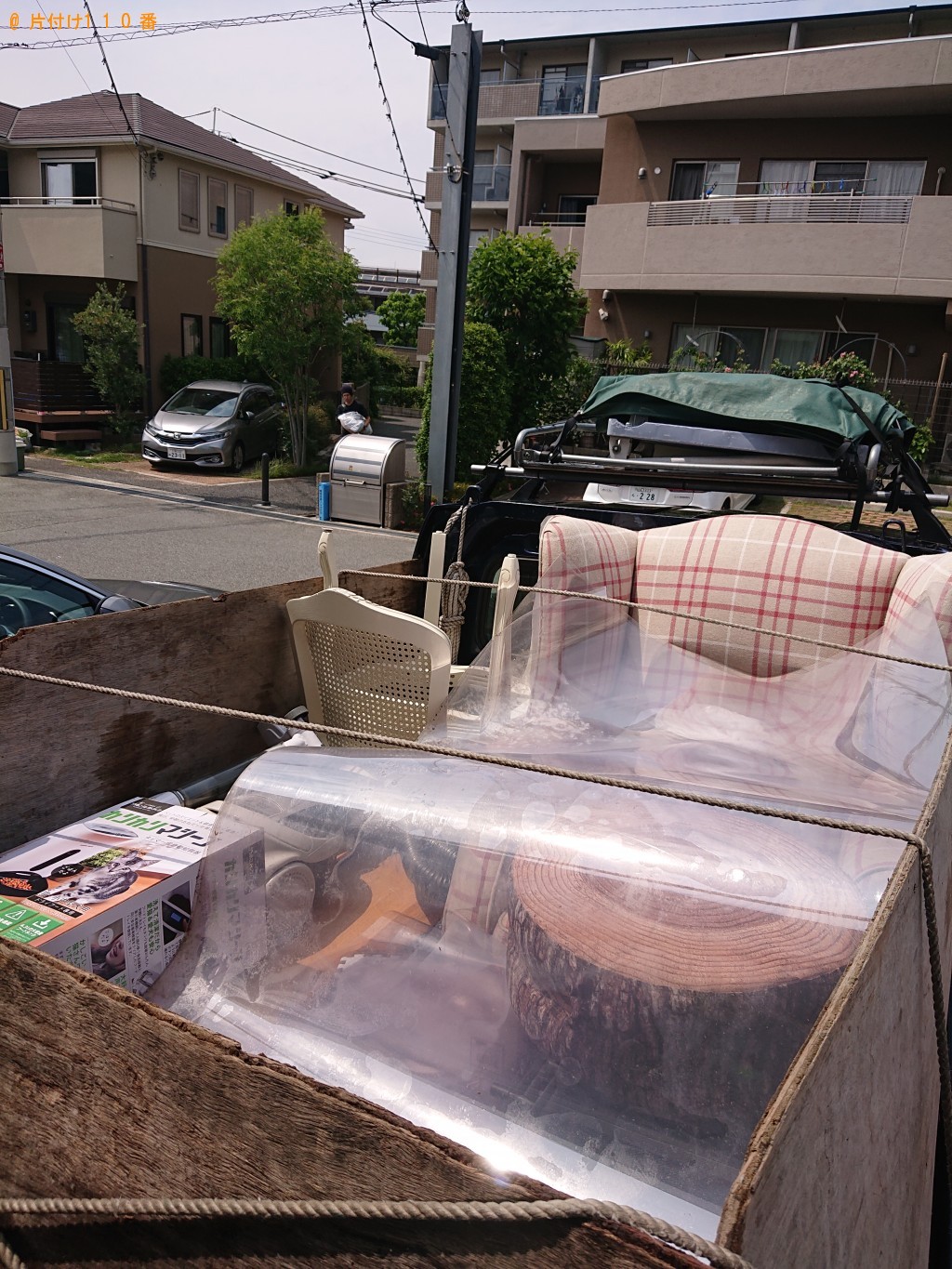 【大多喜町】ソファー、椅子、食器、掃除機、電子レンジ等の回収・処分
