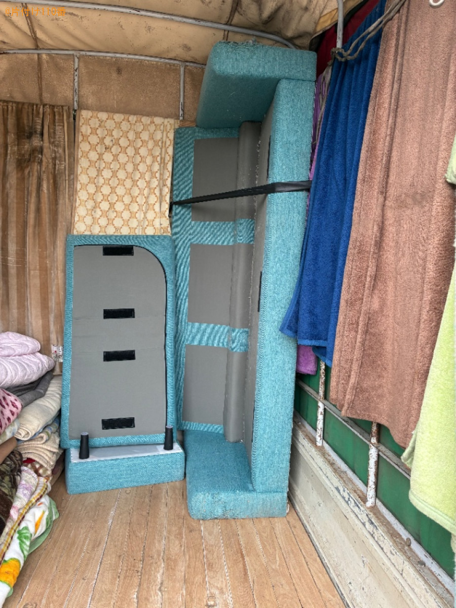 三人掛けソファー、エレクトーンの回収・処分ご依頼　お客様の声