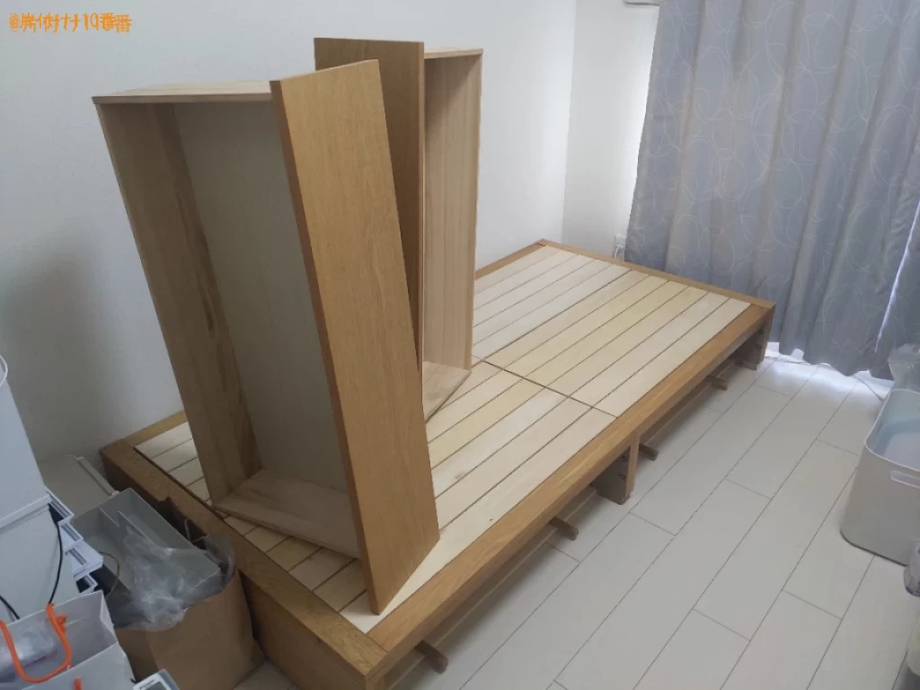 【大阪市福島区】シングルベッドの回収・処分ご依頼　お客様の声