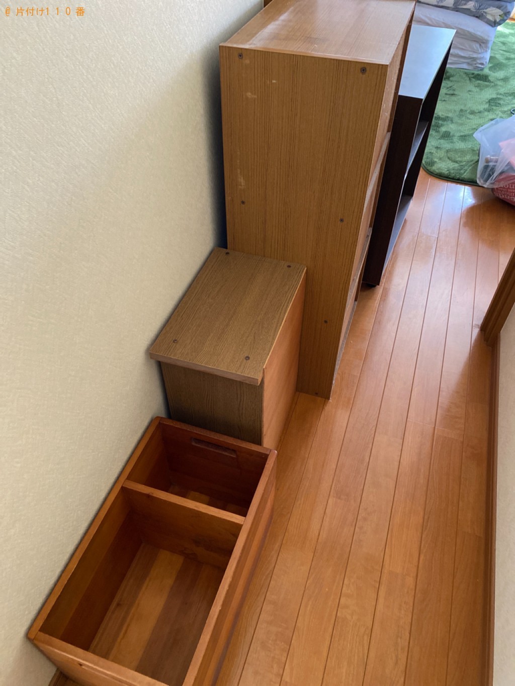 【堺市東区】カラーボックス、学習机、椅子の回収・処分ご依頼