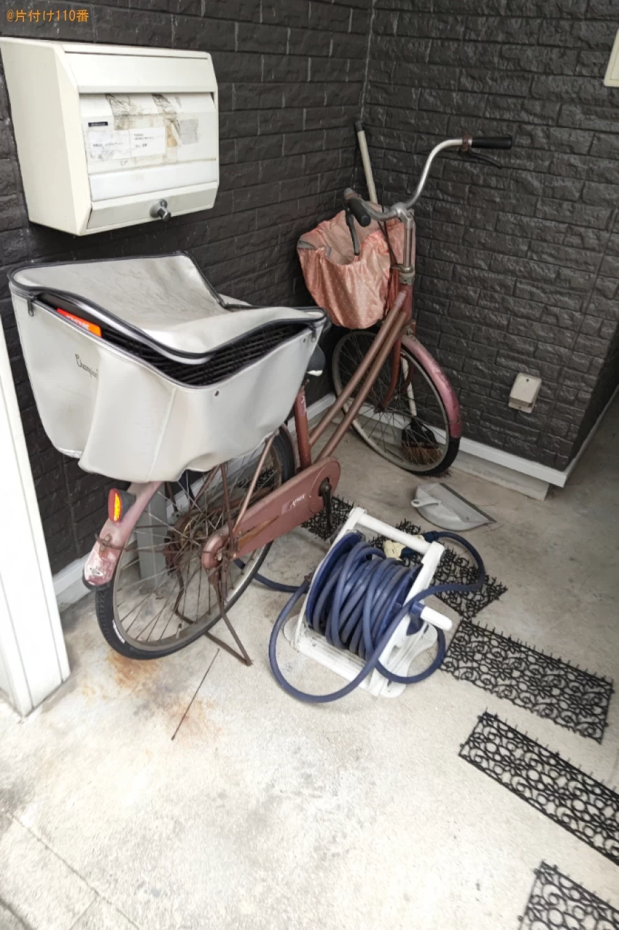【大阪市旭区】自転車、ゴルフバッグ、発泡スチロール等の回収
