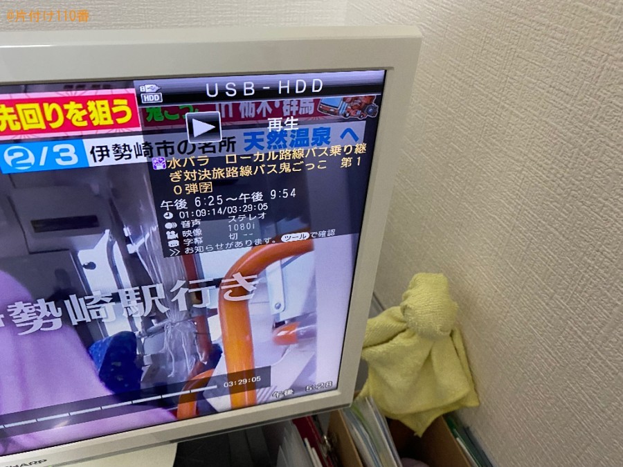 【大阪市旭区】テレビの設定作業ご依頼　お客様の声