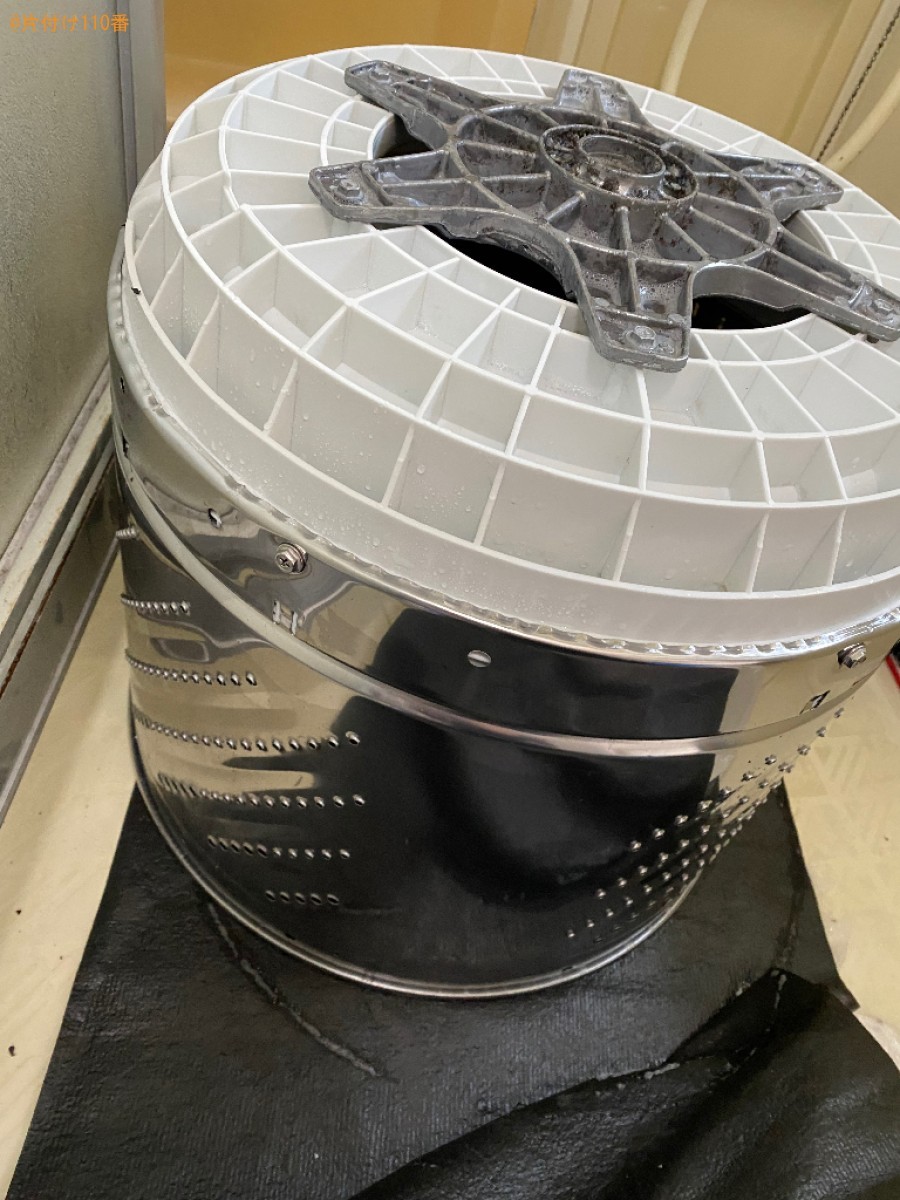 【四條畷市米崎町】縦型洗濯機クリーニングご依頼　お客様の声