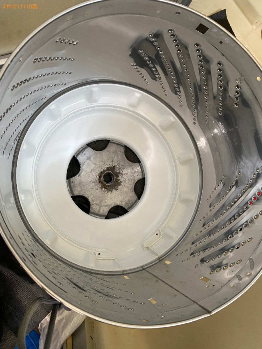 【四條畷市米崎町】縦型洗濯機クリーニングご依頼　お客様の声