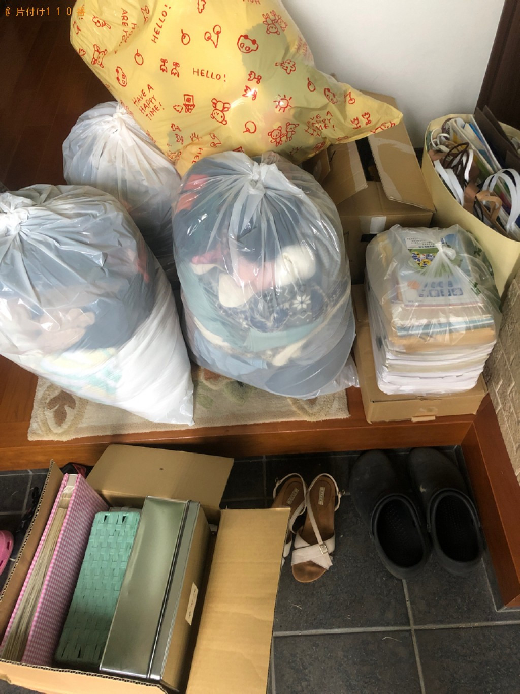【堺市堺区】混在ゴミの回収・処分ご依頼　お客様の声