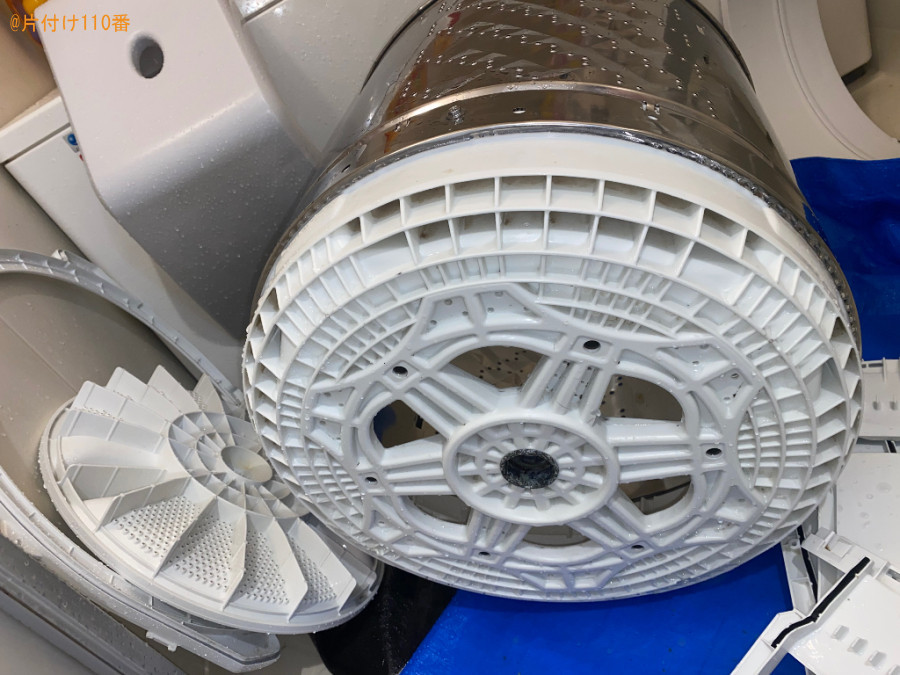 【大阪市城東区】縦型洗濯機クリーニングご依頼　お客様の声