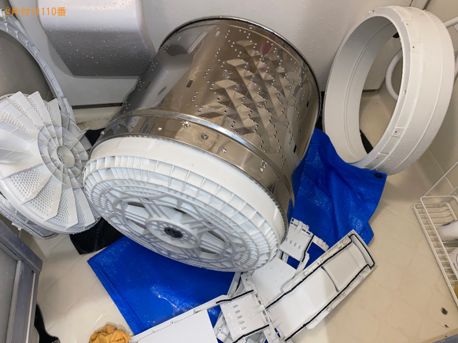 【大阪市城東区】縦型洗濯機クリーニングご依頼　お客様の声