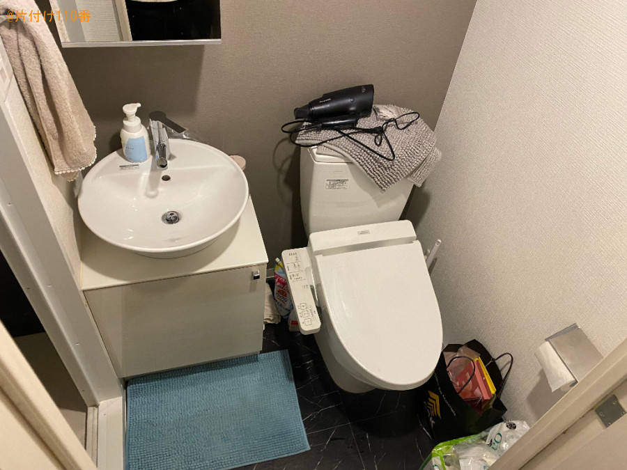 【大阪市西淀川区】部屋の片付けとトイレ・キッチン等のクリーニング