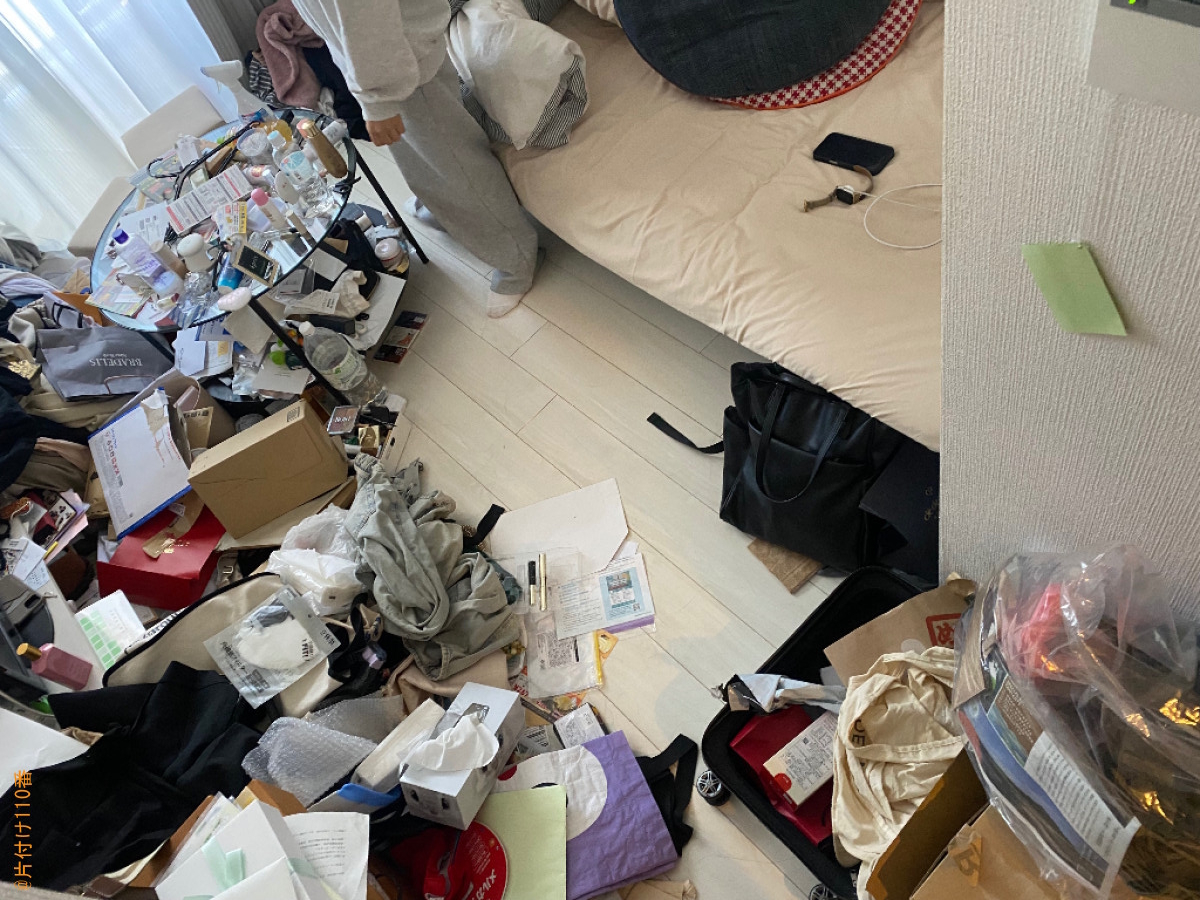 【大阪市西淀川区】部屋の片付けとトイレ・キッチン等のクリーニング