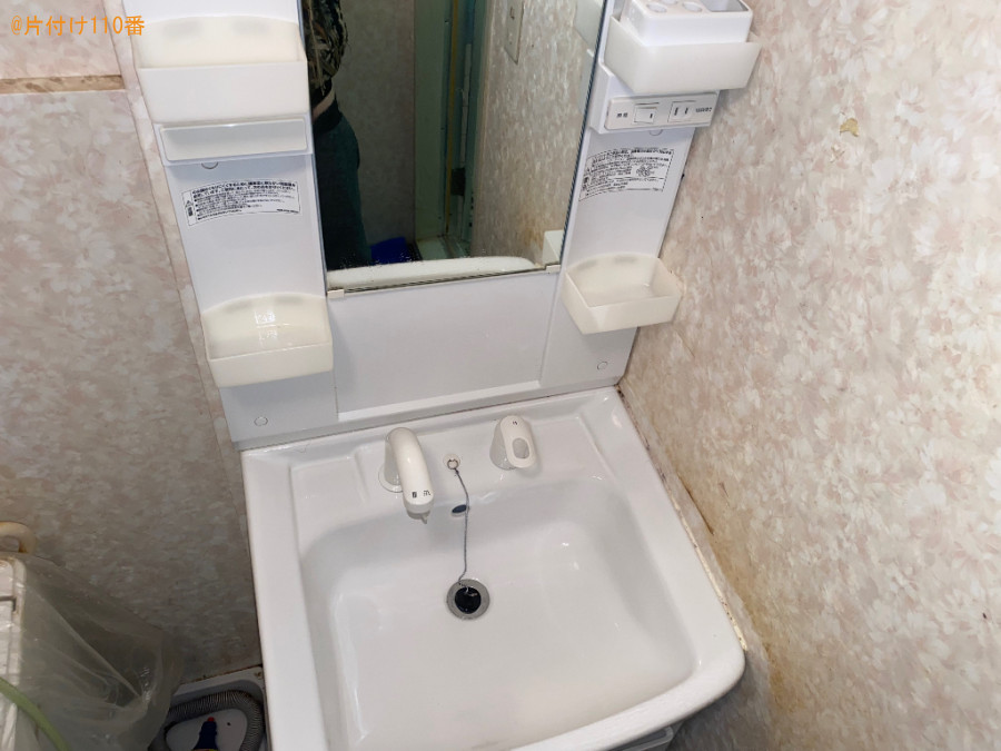 【豊中市】洗面所と浴室のクリーニングご依頼 お客様の声