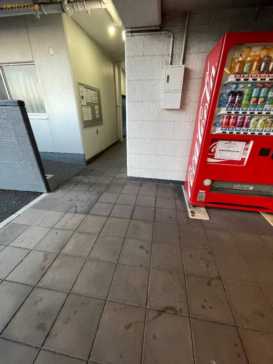 冷蔵庫、洗濯機、カラーボックス、ハンガーラック、扇風機等の回収