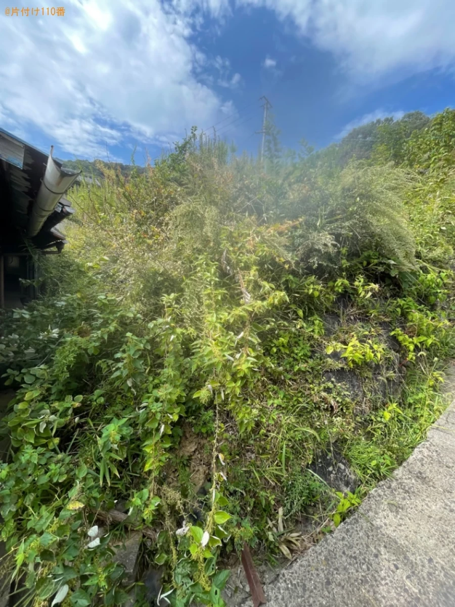 草刈り作業ご依頼　お客様の声