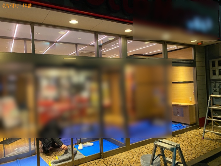 【大阪市東成区】窓ガラス・サッシクリーニングの回収・処分ご依頼